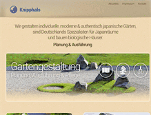 Tablet Screenshot of knipphals.de